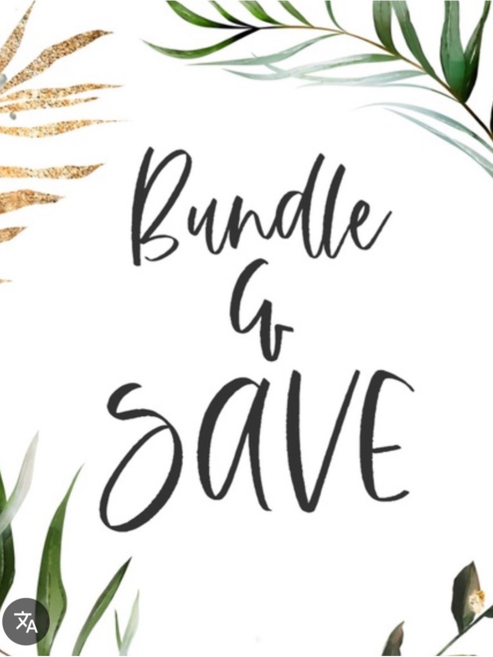 Create a bundle and I’ll make you an offer!